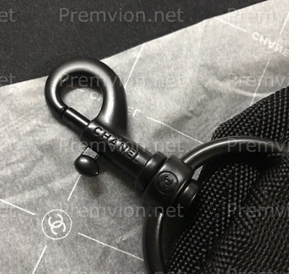 Chanel CC black designer travel bag VIP gift duffle bag