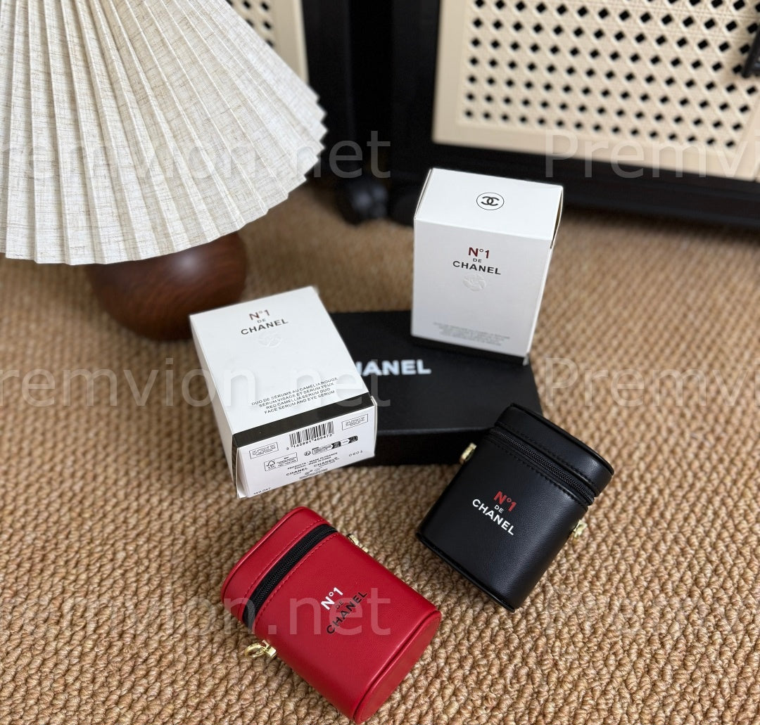 Chanel designer mini card holder pouch