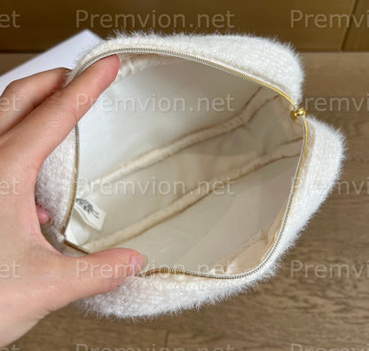 Chanel VIP cosmetic bag interior storage space