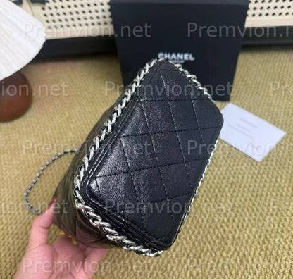 Chanel Beauty black cosmetic pouch gift with purchase from ebay