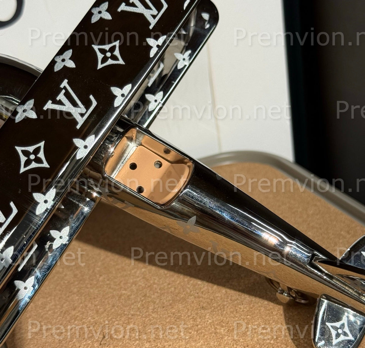 Louis Vuitton Monogram miniature aircraft decorative object