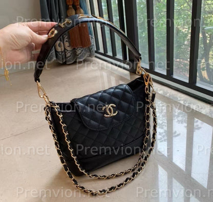 Official CHANEL Beauty gift with purchase makeup bag in black